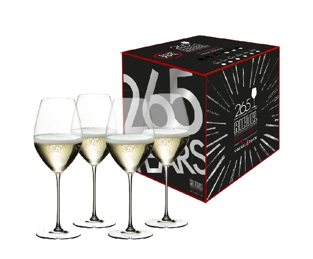 Veritas 265 Years Champagne Wine Glass Set (4pcs)